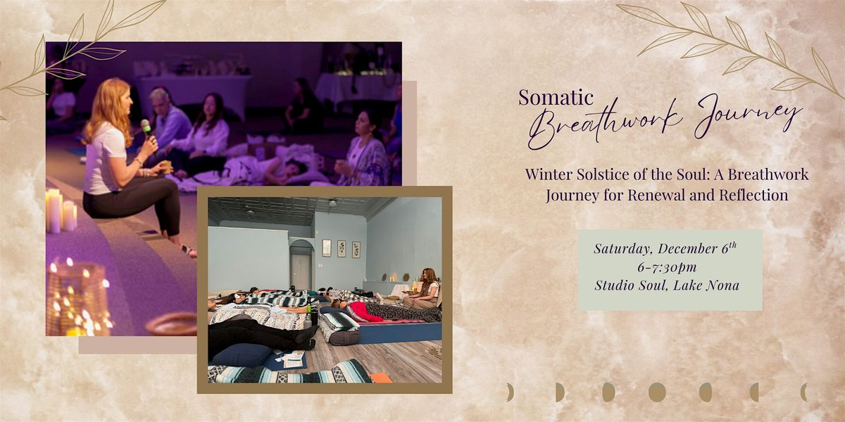 Somatic Breathwork Journey on Renewal and Reflection, 6 December | Event in Orlando | AllEvents