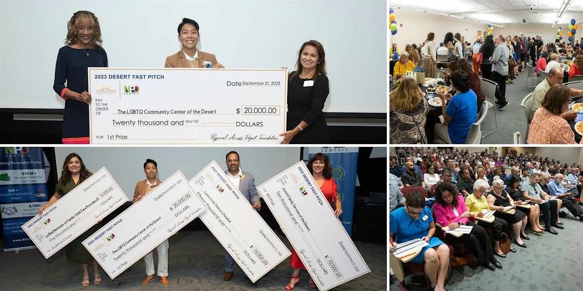 2025 Nonprofit Desert Fast Pitch, 2 October | Event in Palm Desert | AllEvents