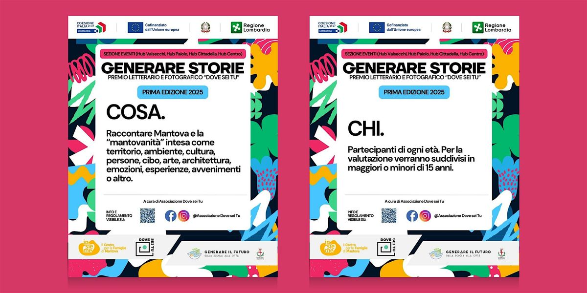 GENERARE STORIE, 28 September | Event in Mantova | AllEvents
