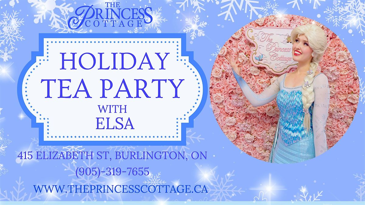 Holiday Tea Party with Elsa!, 23 December | Event in Burlington | AllEvents