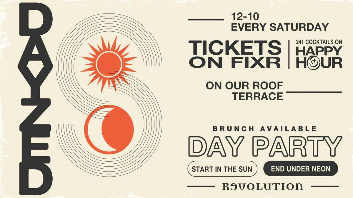 DAYZED ROOFTOP DAY PARTY // EVERY SATURDAY! ☀️🍹 | Event in Southampton | AllEvents