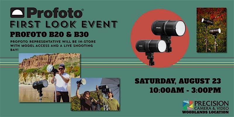First Look Event: Profoto B20s and B30s, 23 August | Event in Shenandoah | AllEvents