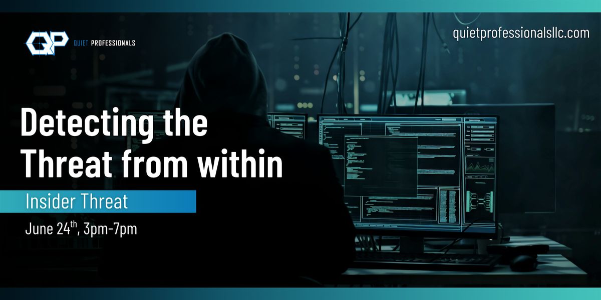 Detecting the Threat from Within, 24 June | Event in Tampa | AllEvents