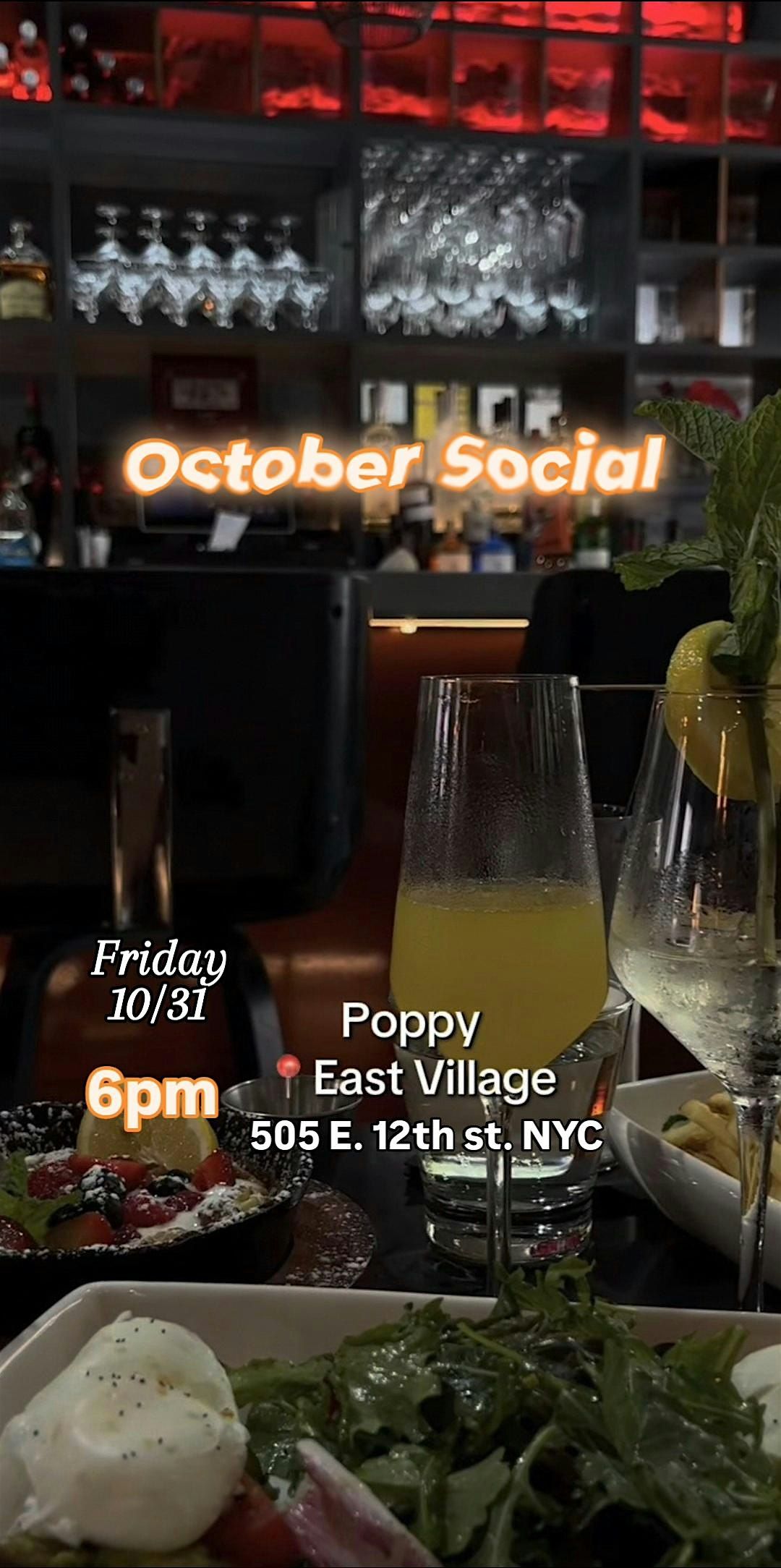 October Social, 31 October | Event in New York | AllEvents