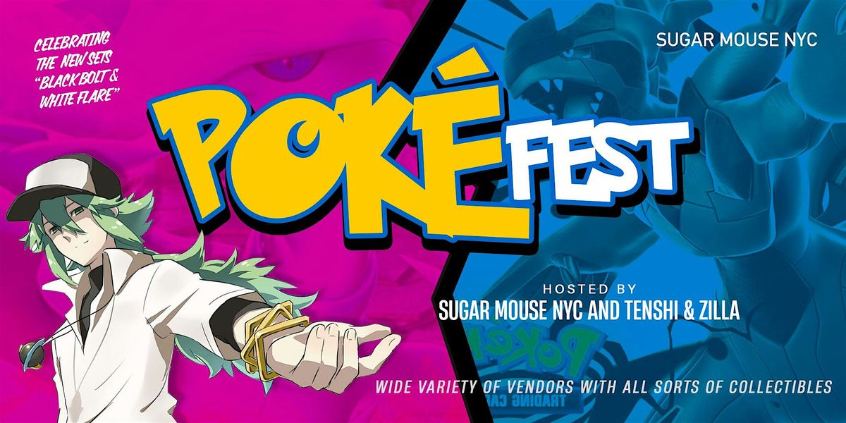 POKEFEST NYC: Pokemon Event in the East Village @ SugarMouse, 7 June | Event in New York | AllEvents