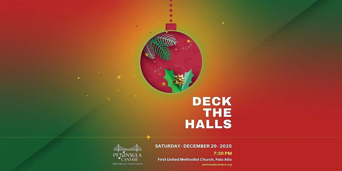 Deck the Halls, 20 December | Event in Palo Alto | AllEvents