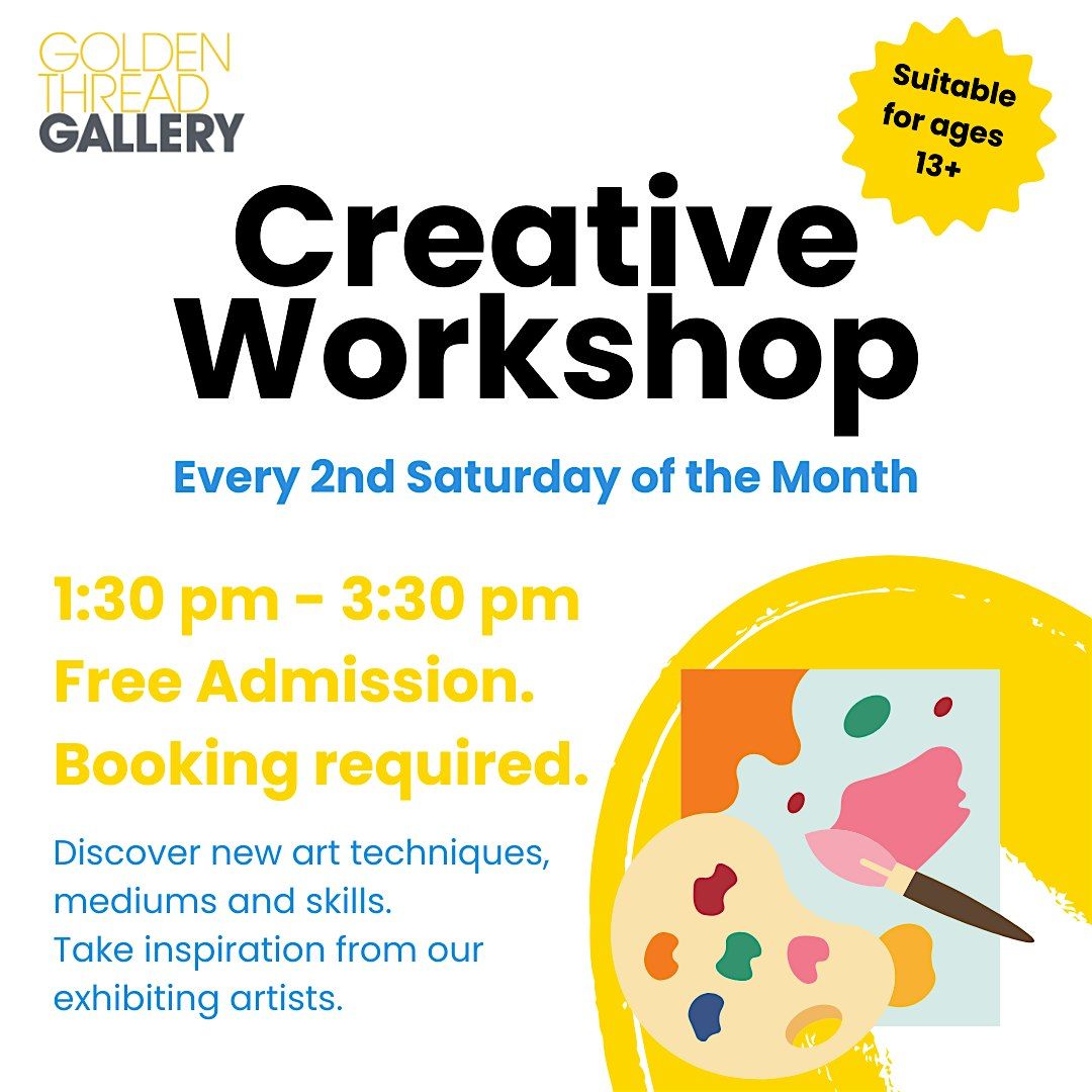 Creative Workshop 14th June, 14 June | Event in Belfast | AllEvents