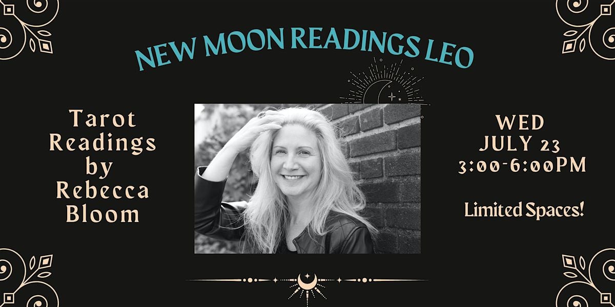 New Moon Tarot Readings with Rebecca Bloom - LEO, 23 July | Event in Pittsburgh | AllEvents
