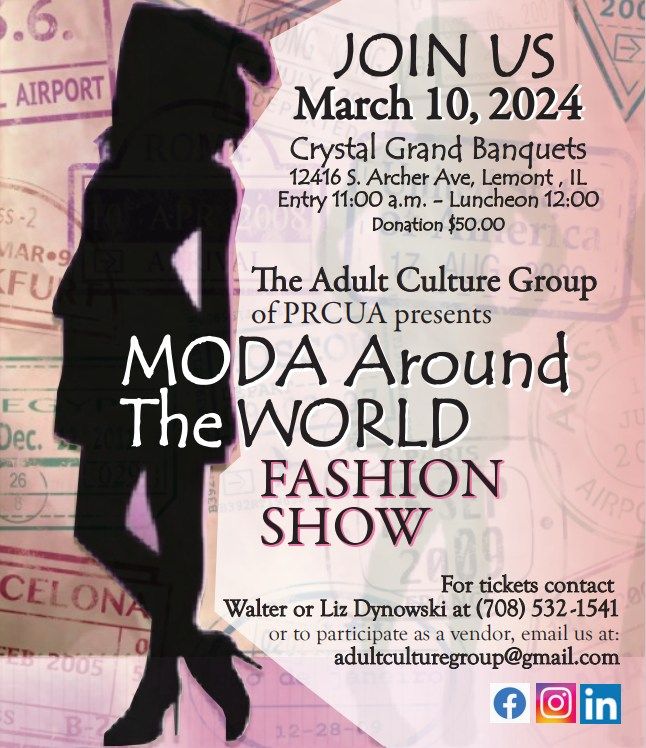 48th Fashion Show Luncheon: MODA Around the World, Crystal Grand ...