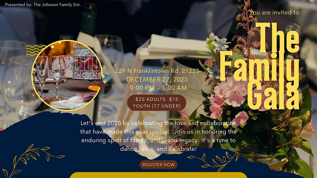 The Family Gala, 27 December | Event in Baltimore | AllEvents