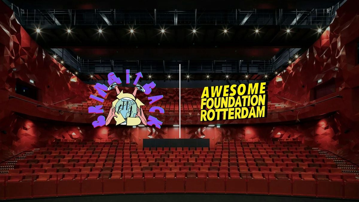Bring It Back x Awesome Foundation Rotterdam, 29 October | Event in Rotterdam | AllEvents