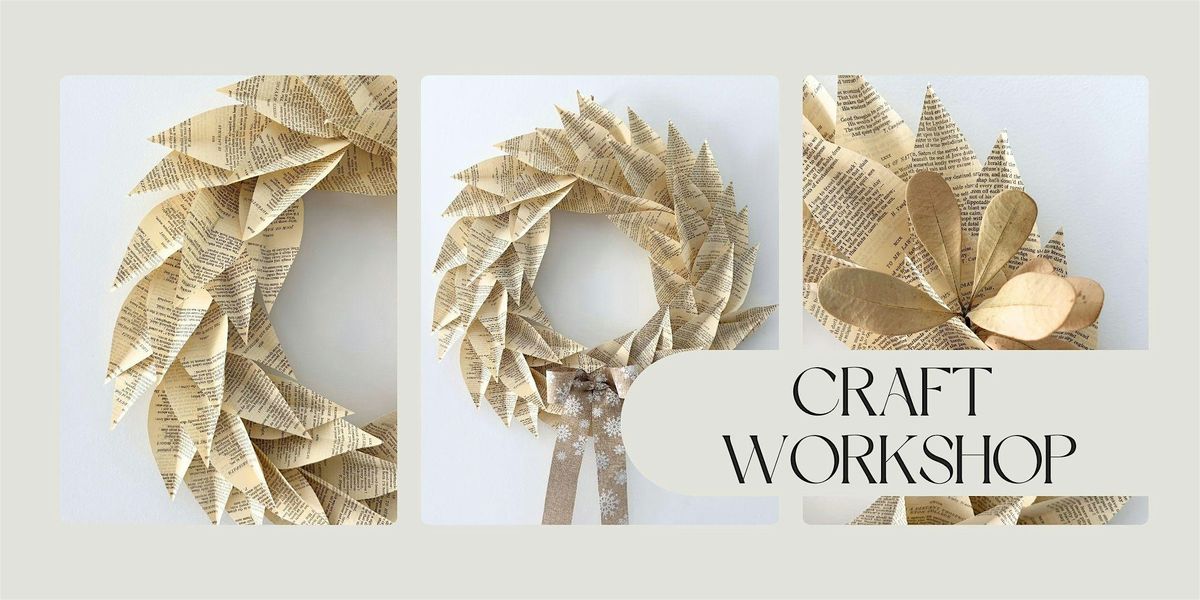 Pages to Leaves ~ Magnolia Wreath Workshop, 10 October | Event in Margate | AllEvents