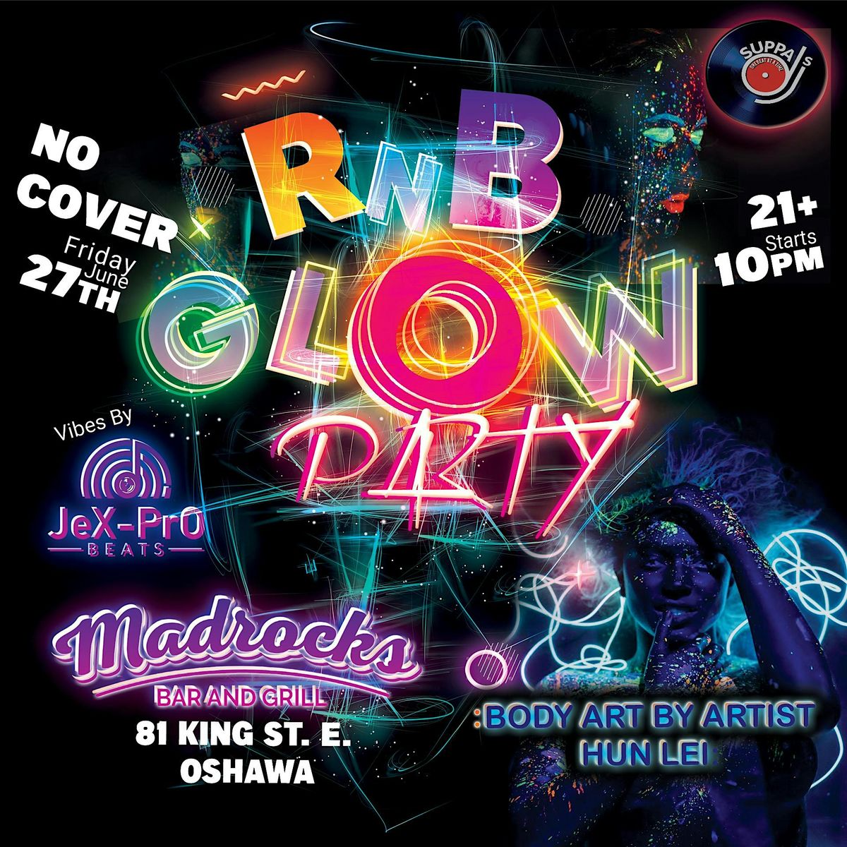 R&B GLOW PARTY PT.2, 27 June | Event in Oshawa | AllEvents