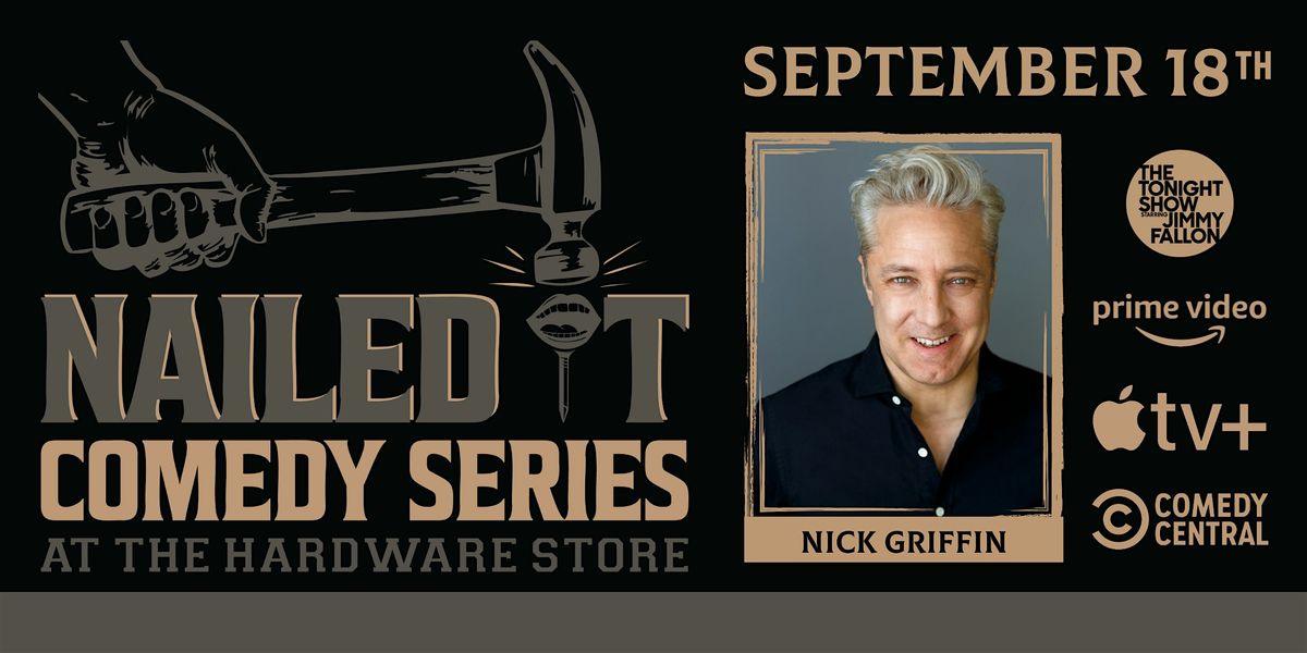 Nick Griffin @ The Hardware Store, 18 September | Event in Brooksville | AllEvents