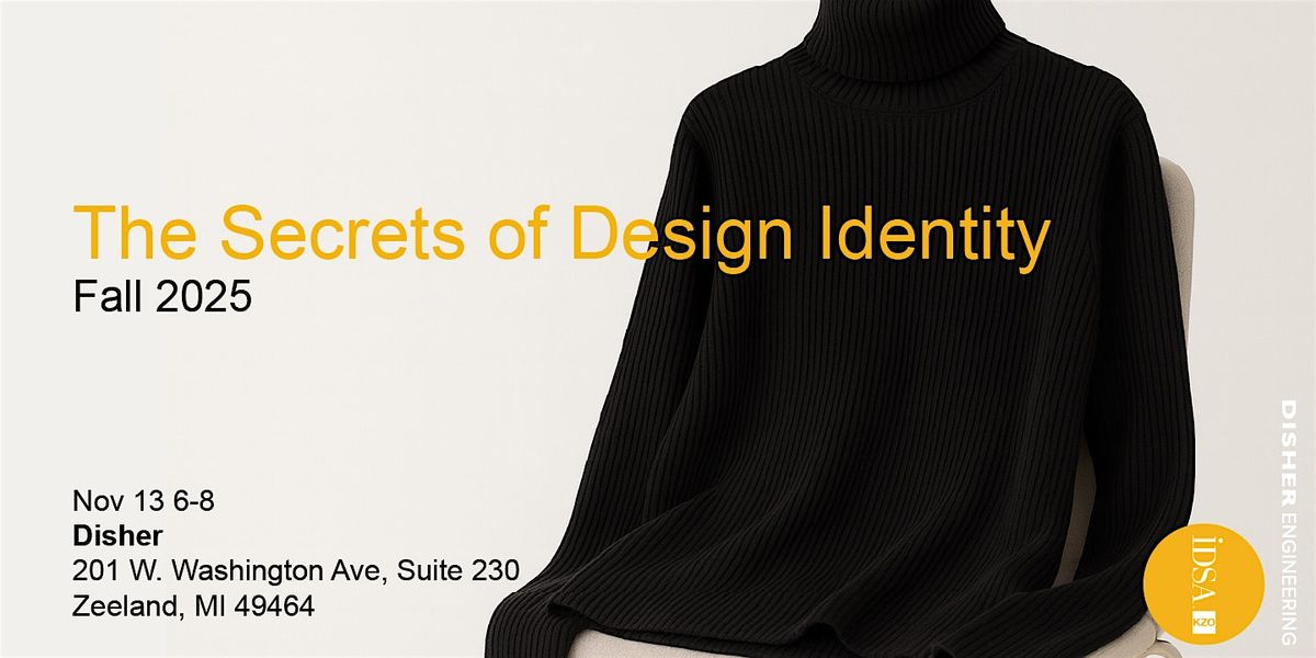 The Secrets of Design Identity, 13 November | Event in Zeeland | AllEvents