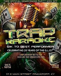 Trap Karaoke, 10 October | Event in Frankfort | AllEvents