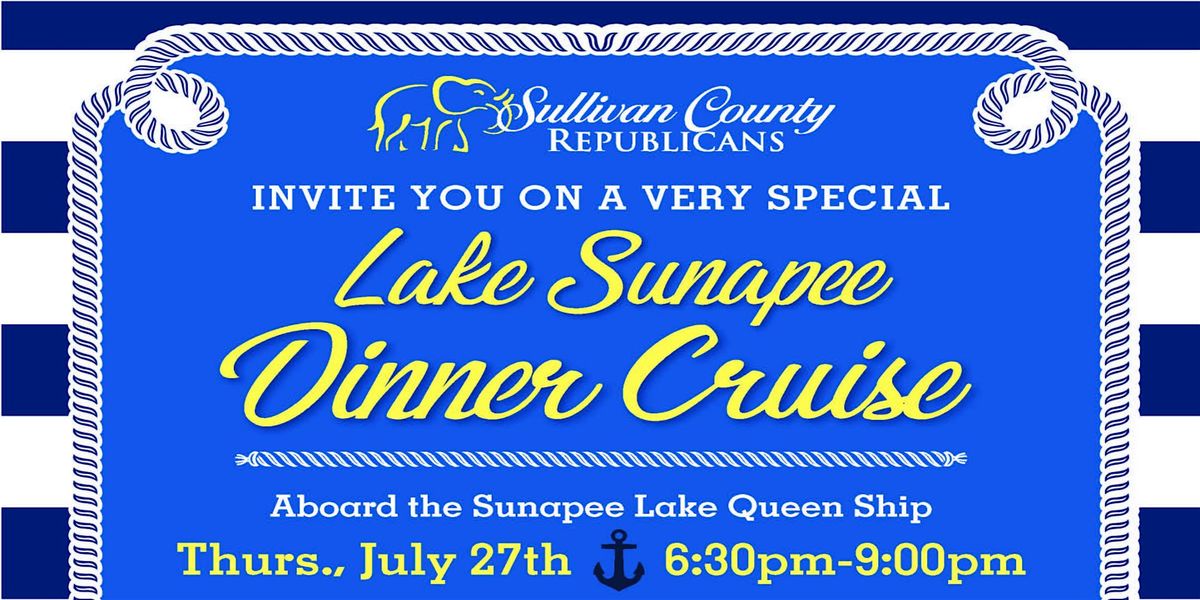 Lake Sunapee Dinner Cruise, 10 July | Event in Sunapee | AllEvents