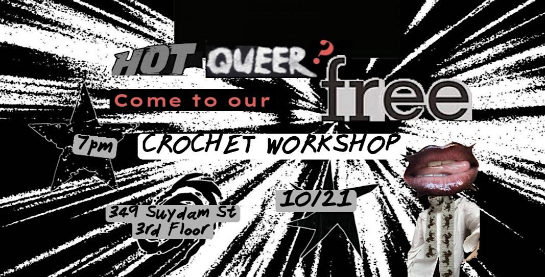 FREE Queer Crochet Workshop, 21 October | Event in Brooklyn | AllEvents