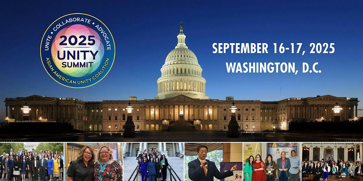 Asian American Unity Coalition: 2025 Unity Summit, 16 September | Event in Washington | AllEvents
