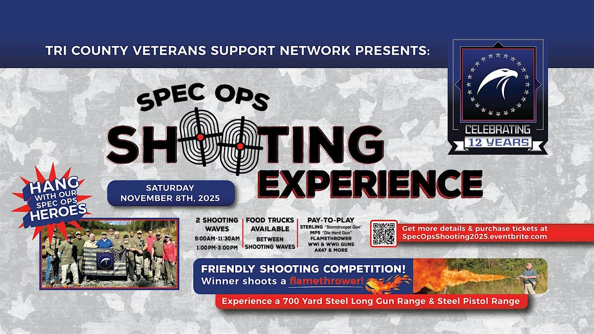 Spec Ops Shooting Experience, 8 November | Event in South Carolina | AllEvents