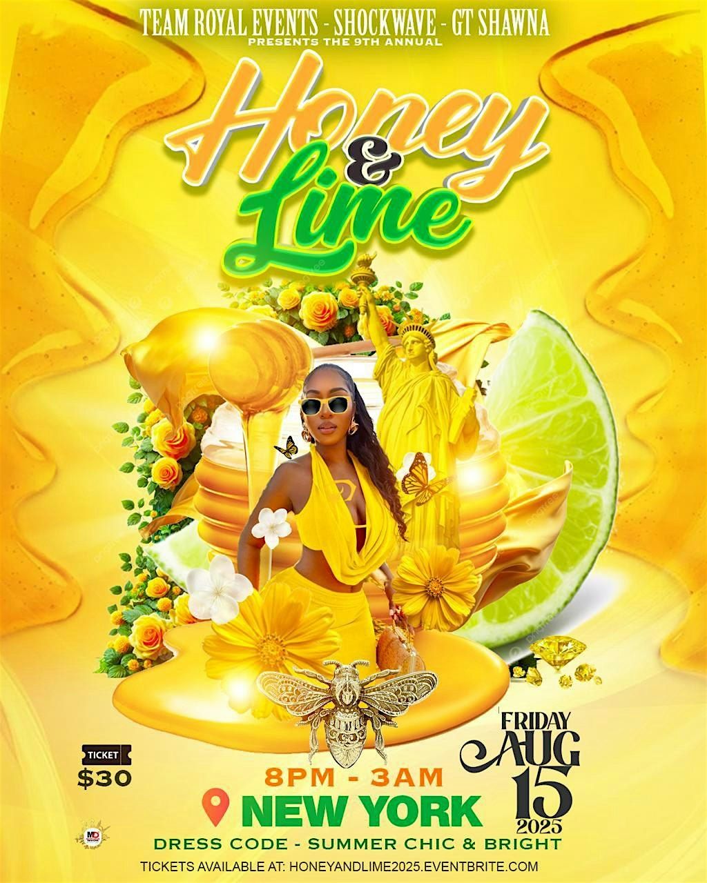 Honey & Lime, 15 August | Event in Brooklyn | AllEvents