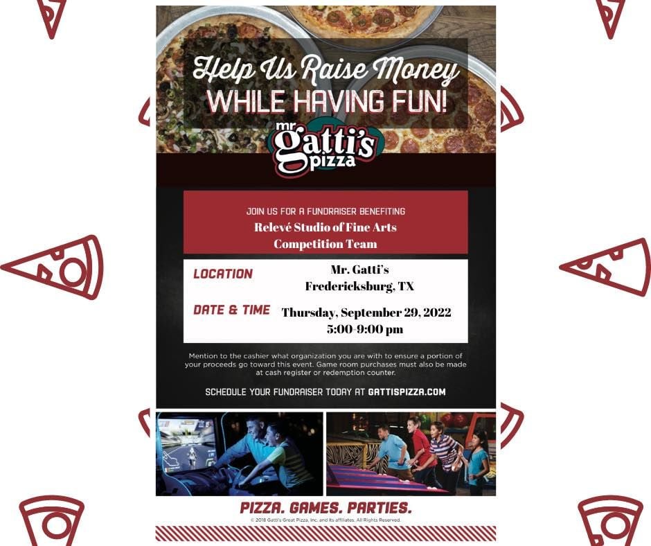 Mr. Gattis Pizza Night Benefitting Relevé Studio Competition Team, Mr