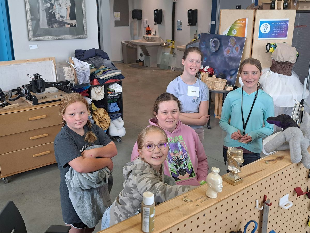 Summer SEWIST Fab Lab Boot CAMP kids, laser, 3D printing, sewing vinyl, 21 July | Event in Benton Harbor | AllEvents