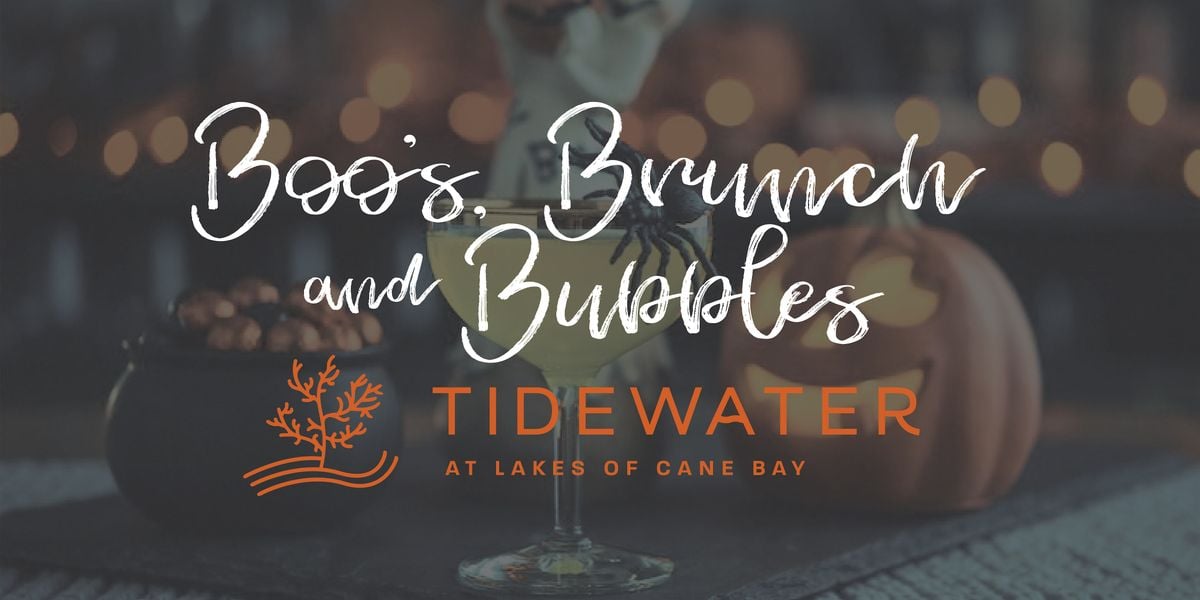 Boo's, Brunch and Bubbles at Tidewater at Lakes of Cane Bay, 22 October | Event in Summerville | AllEvents