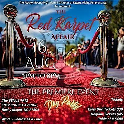 THE RED KARPET AFFAIR:  THE PREMIERE EVENT | Event in Rocky Mount | AllEvents