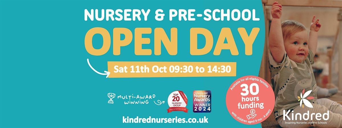 Kindred Odstock Nursery & Pre-School Open Day - 11th October 2025, 11 October | Event in Salisbury | AllEvents
