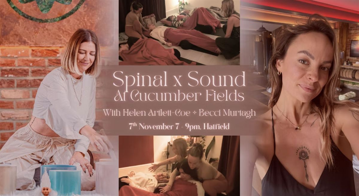 Spinal Energetics comes to Cucumber Fields!! | Event in Hatfield | AllEvents