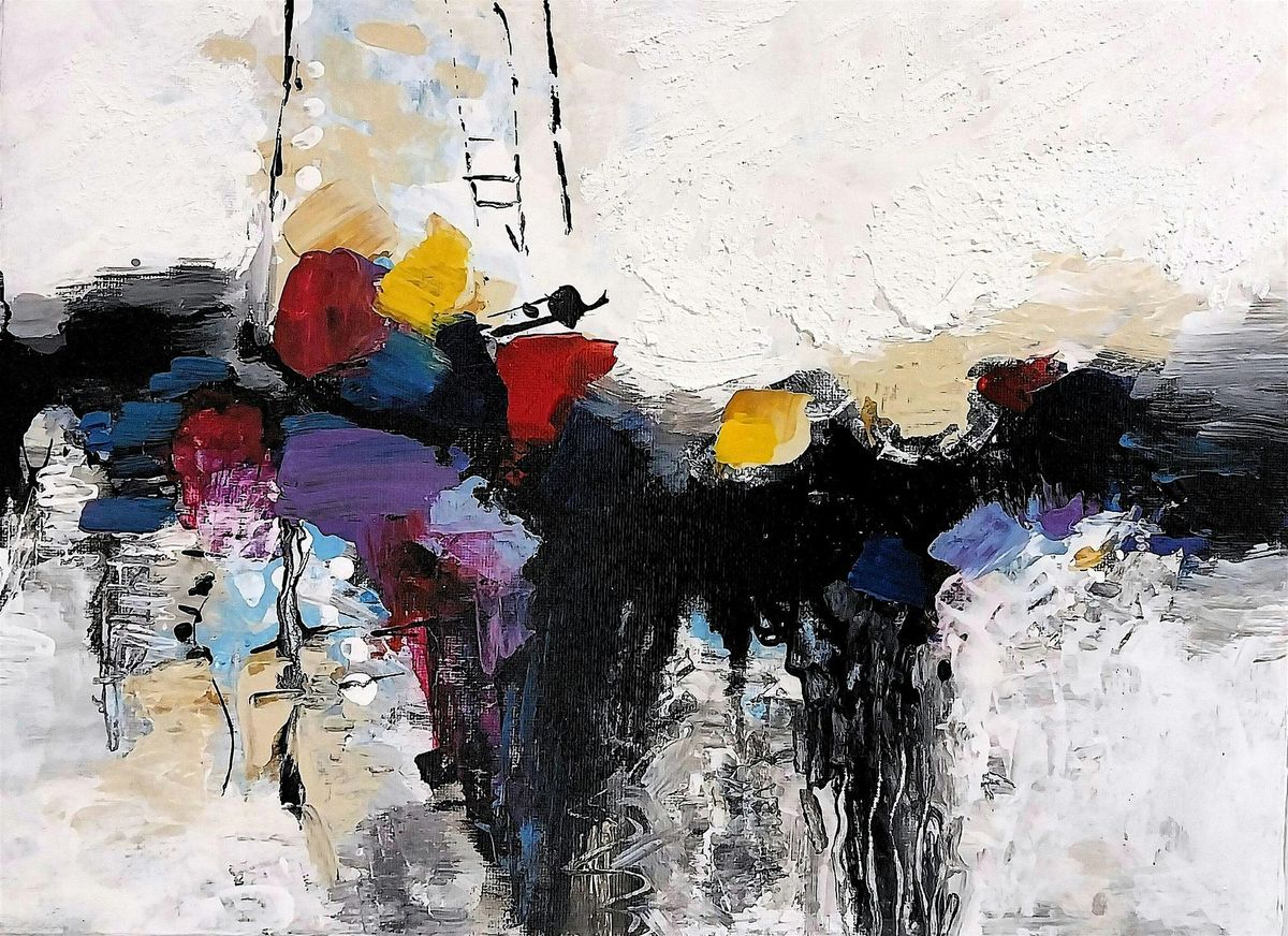 Art in Motion Abstract Pallet Knife Class | Event in Windsor | AllEvents