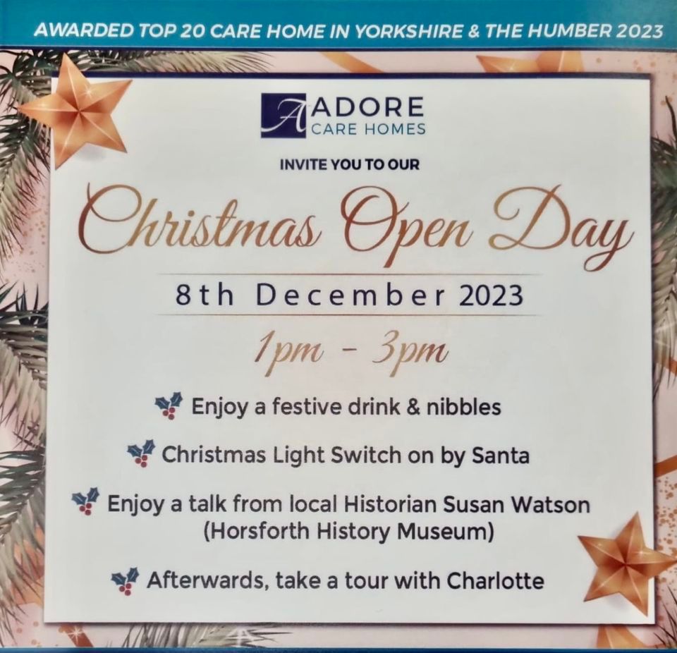 Christmas Open Day, Weavers Court Care