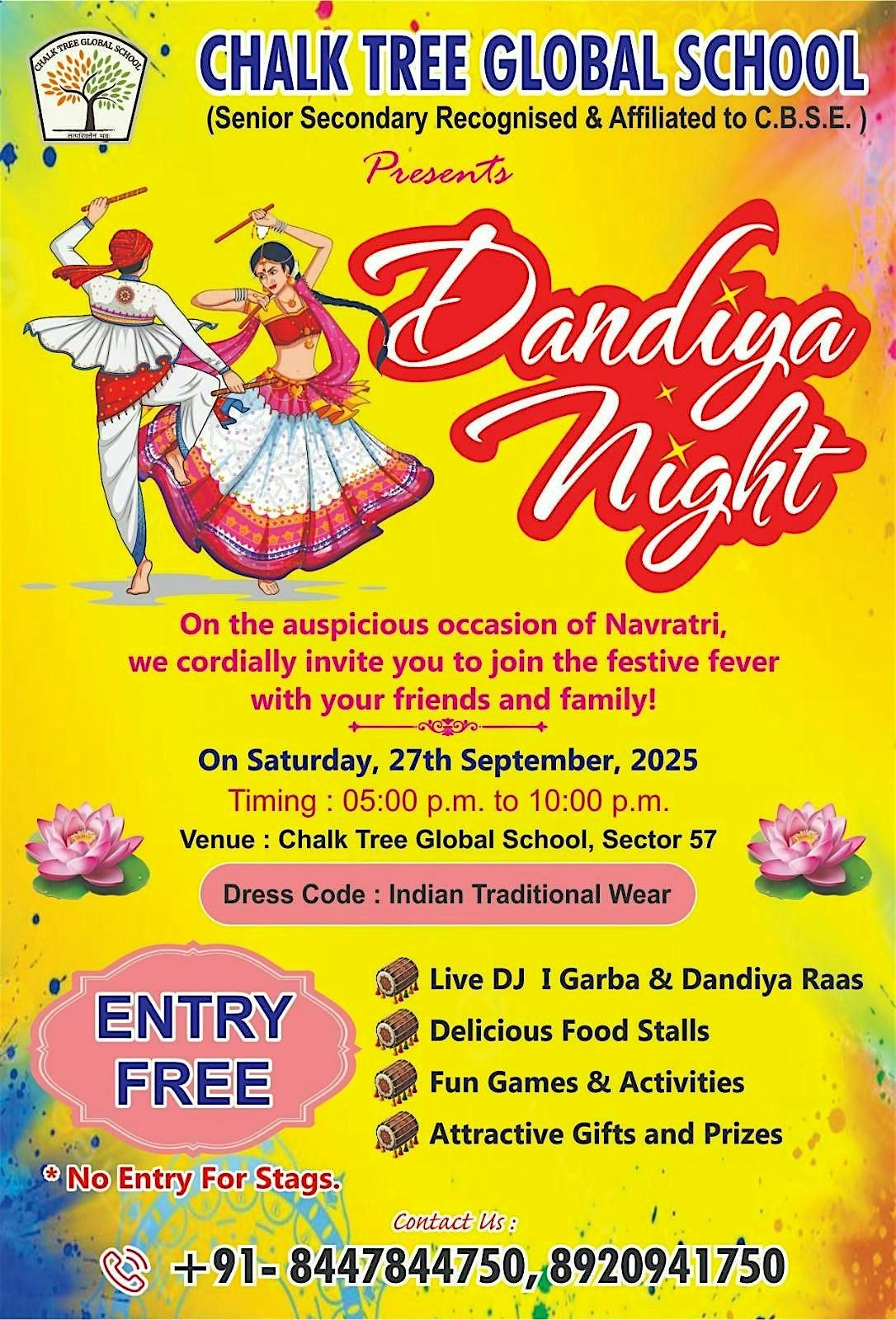 Dandiya Night, 27 September | Event in Gurugram | AllEvents