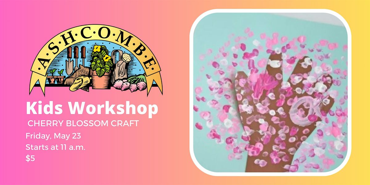 Kids' Cherry Blossom Craft | Event in Mechanicsburg | AllEvents