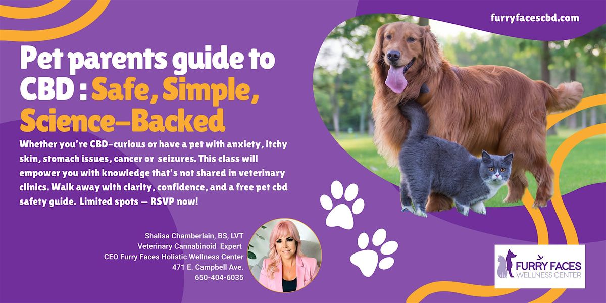 Pet Parents Guide to CBD: Safe, Simple and backed by science, 23 October | Event in Campbell | AllEvents