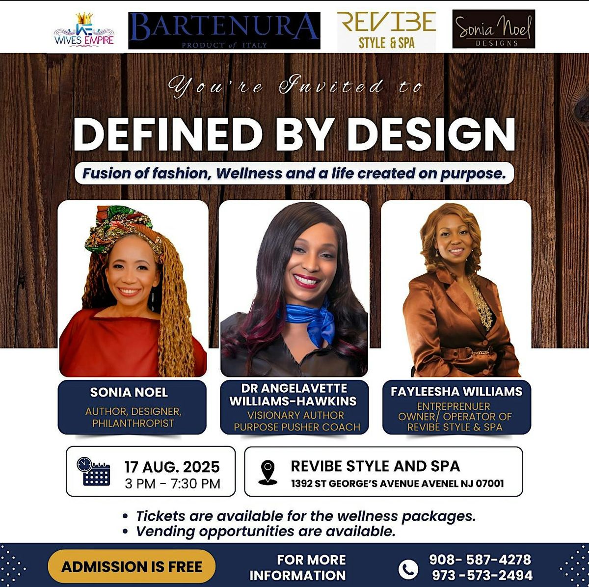 Defined By Design, 17 August | Event in Woodbridge Township | AllEvents