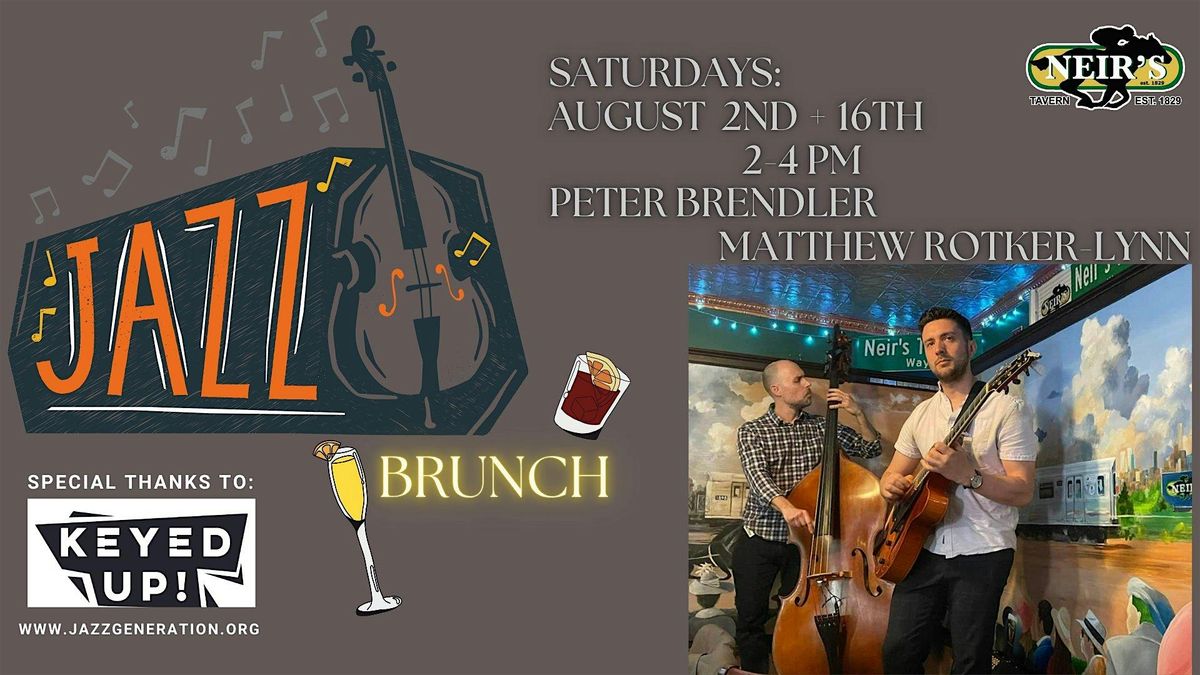 JAZZ BRUNCH FEAT. PETER BRENDLER + MATTHEW ROTKER-LYNN, 16 August | Event in Queens | AllEvents