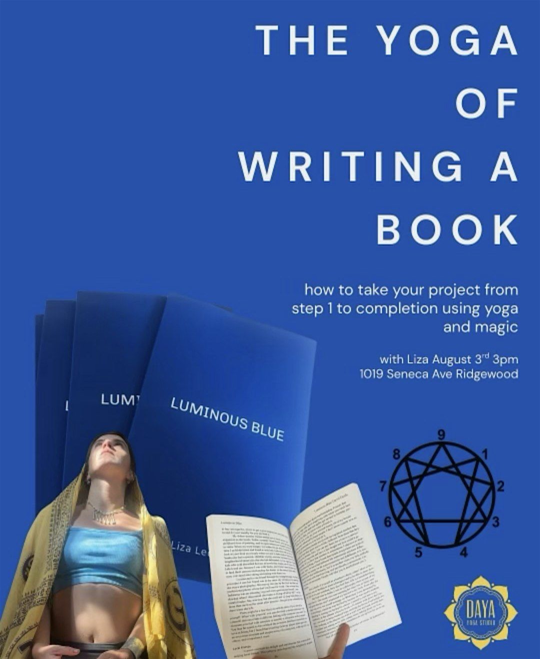 The Yoga of Writing a Book (or any other project), 7 September | Event in queens | AllEvents