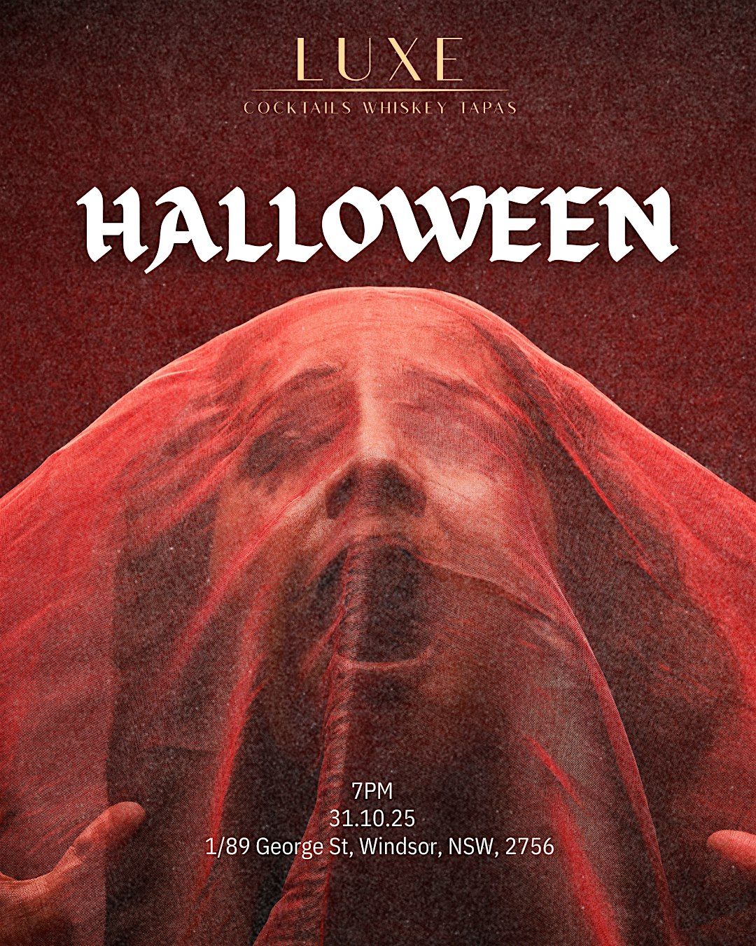 Halloween @ LUXE, 31 October | Event in Windsor | AllEvents