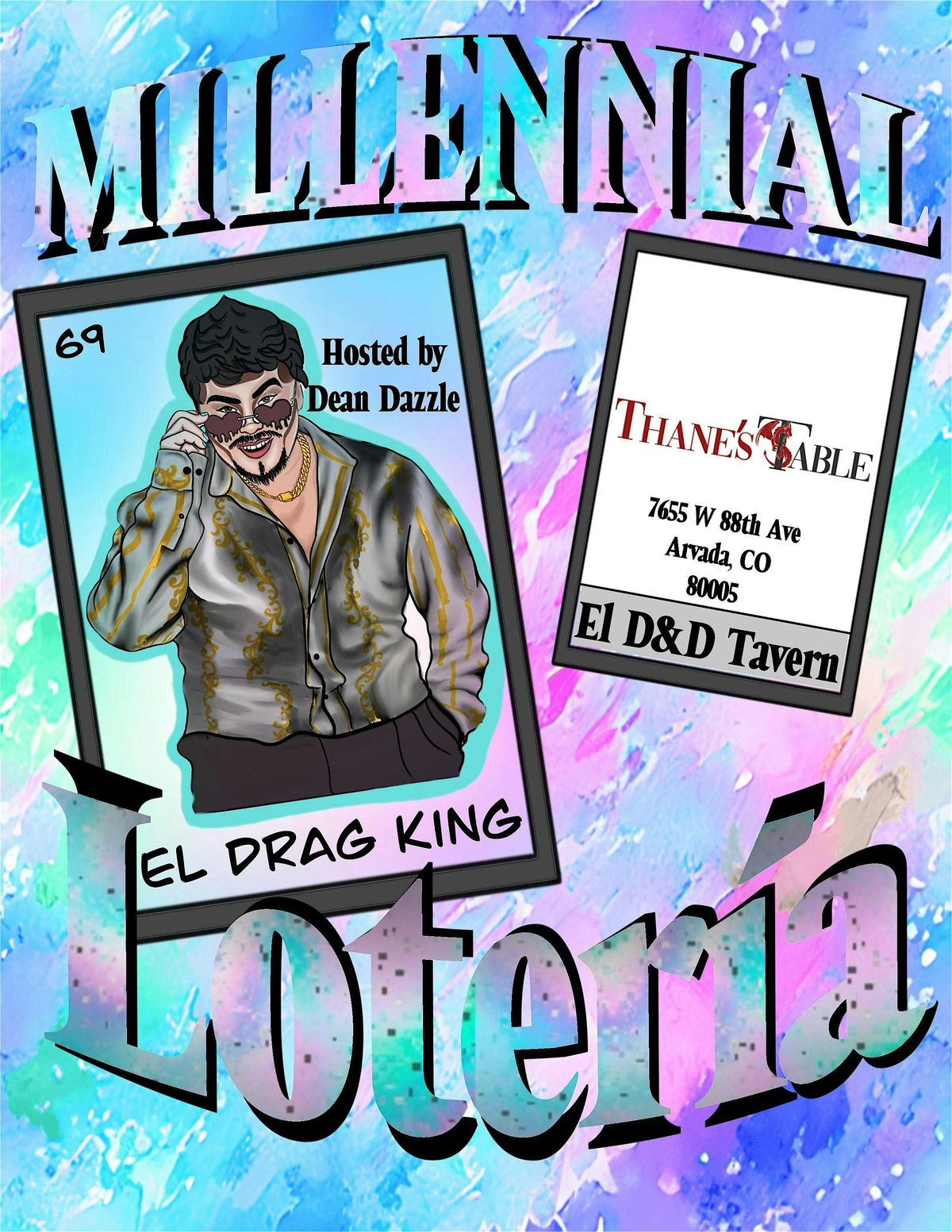 Dean Dazzle’s Millenial Loteria, 30 July | Event in Arvada | AllEvents