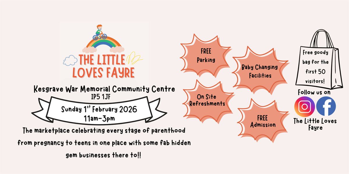 The Little Loves Fayre Ipswich, 1 February | Event in Kesgrave | AllEvents