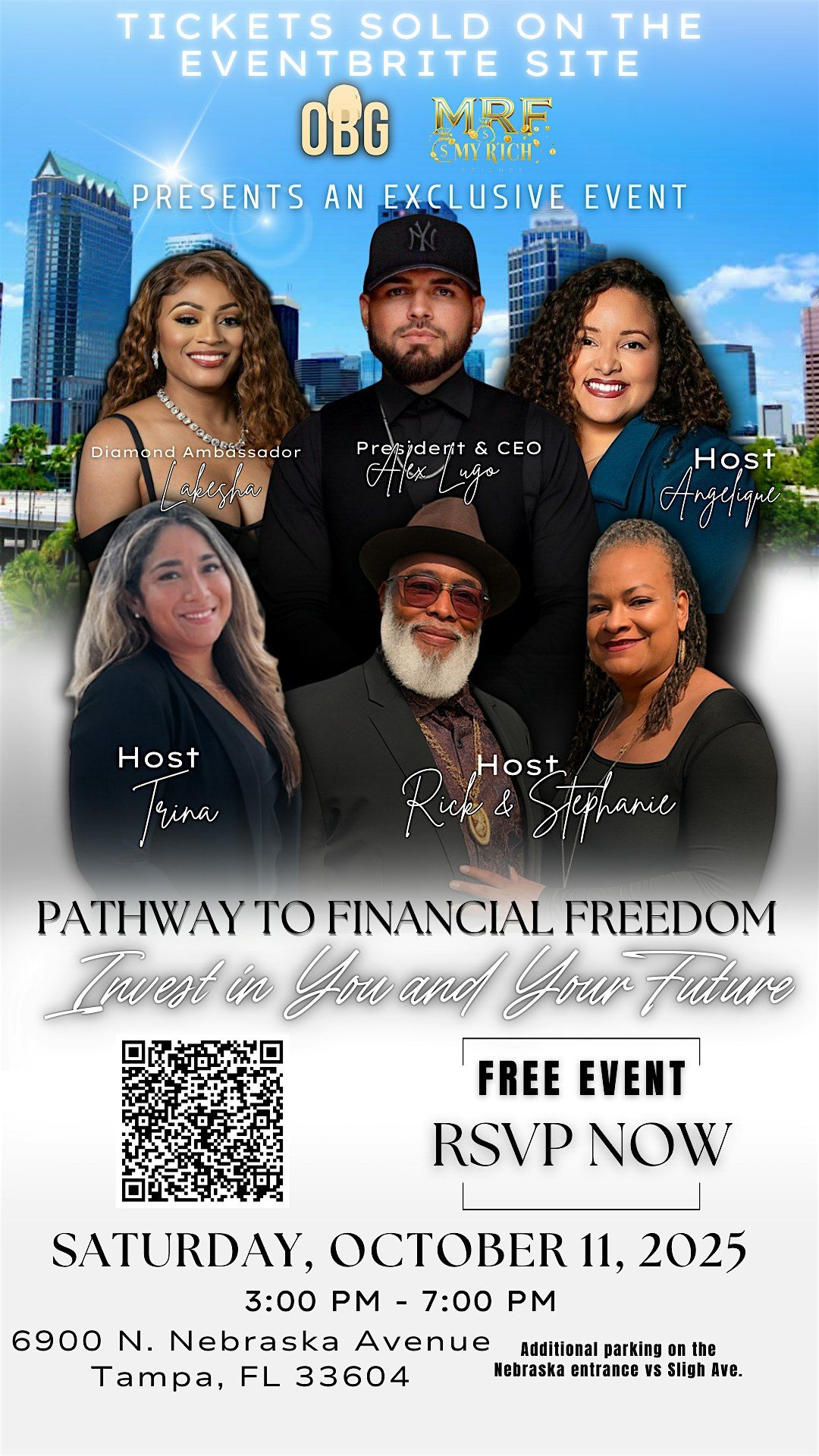 "Pathway to Financial Freedom:  Invest in You and Your Future", 11 October | Event in Tampa | AllEvents