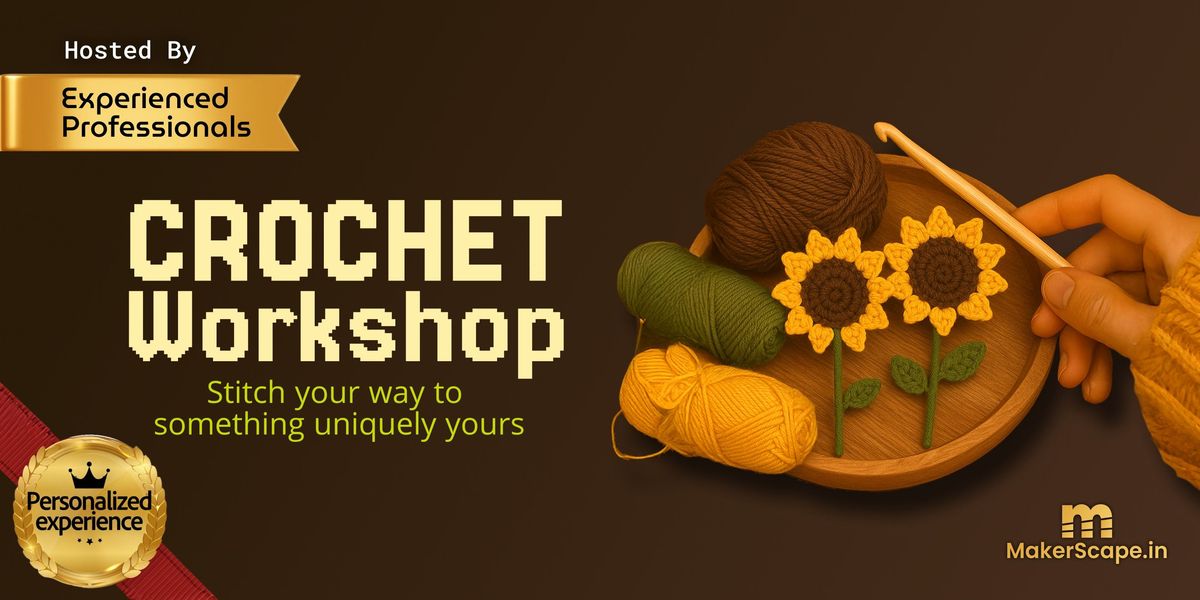 Crochet Workshop, 17 August | Event in Hyderabad | AllEvents