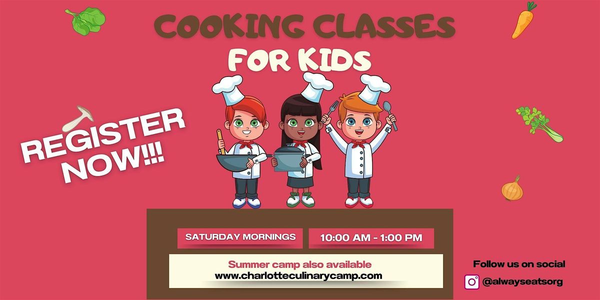 Hands-On Cooking Class for Kids in Charlotte, 31 May | Event in Charlotte | AllEvents