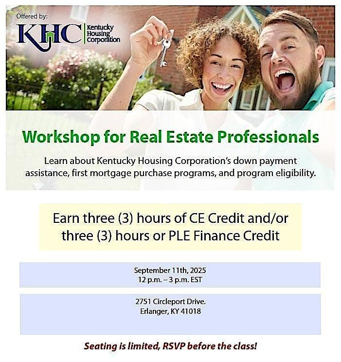 KHC - Realtor Continuing Education Course, 11 September | Event in Erlanger | AllEvents