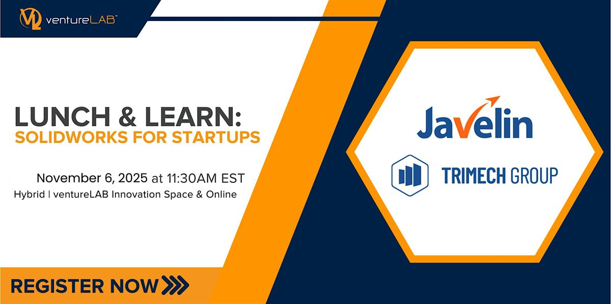 Lunch & Learn: SolidWorks for Startups (Hybrid), 6 November | Event in Markham | AllEvents