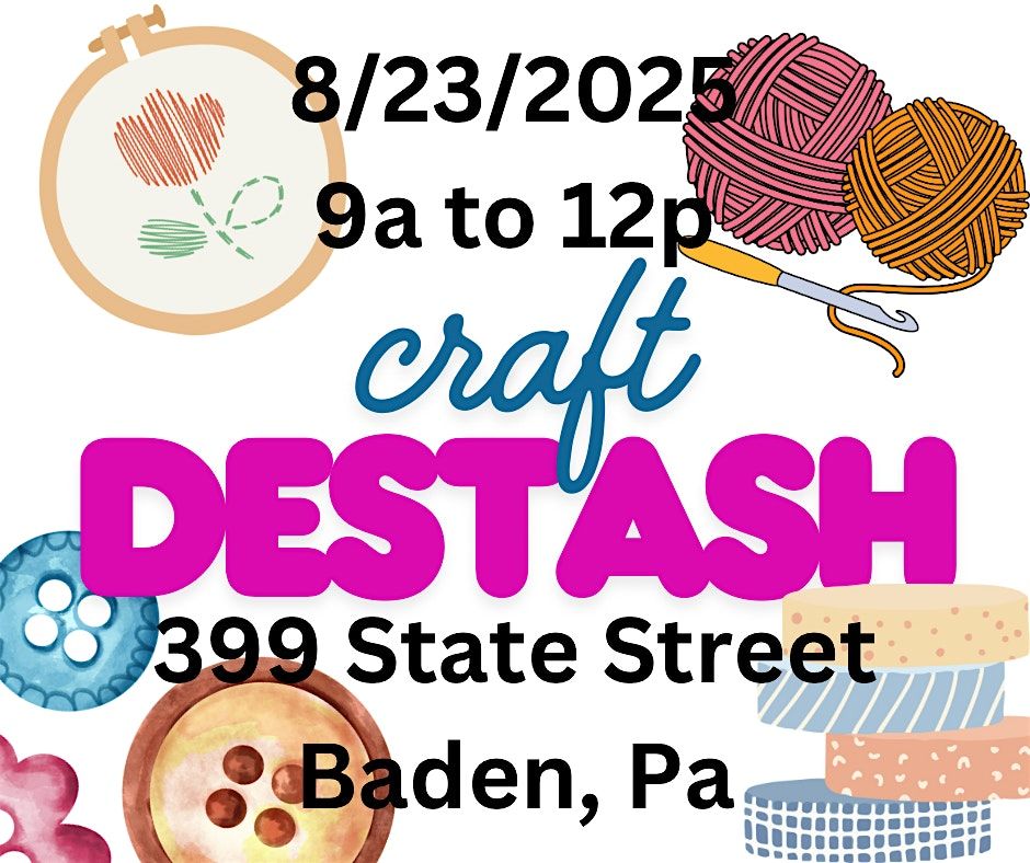 Craft Destash, 23 August | Event in Baden | AllEvents