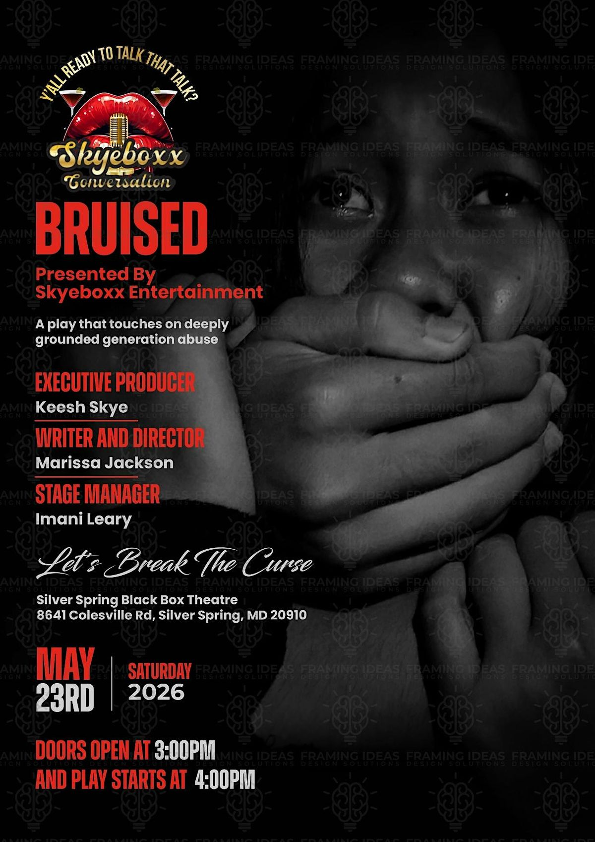 Bruised The Stage Play, 23 May | Event in Silver Spring | AllEvents