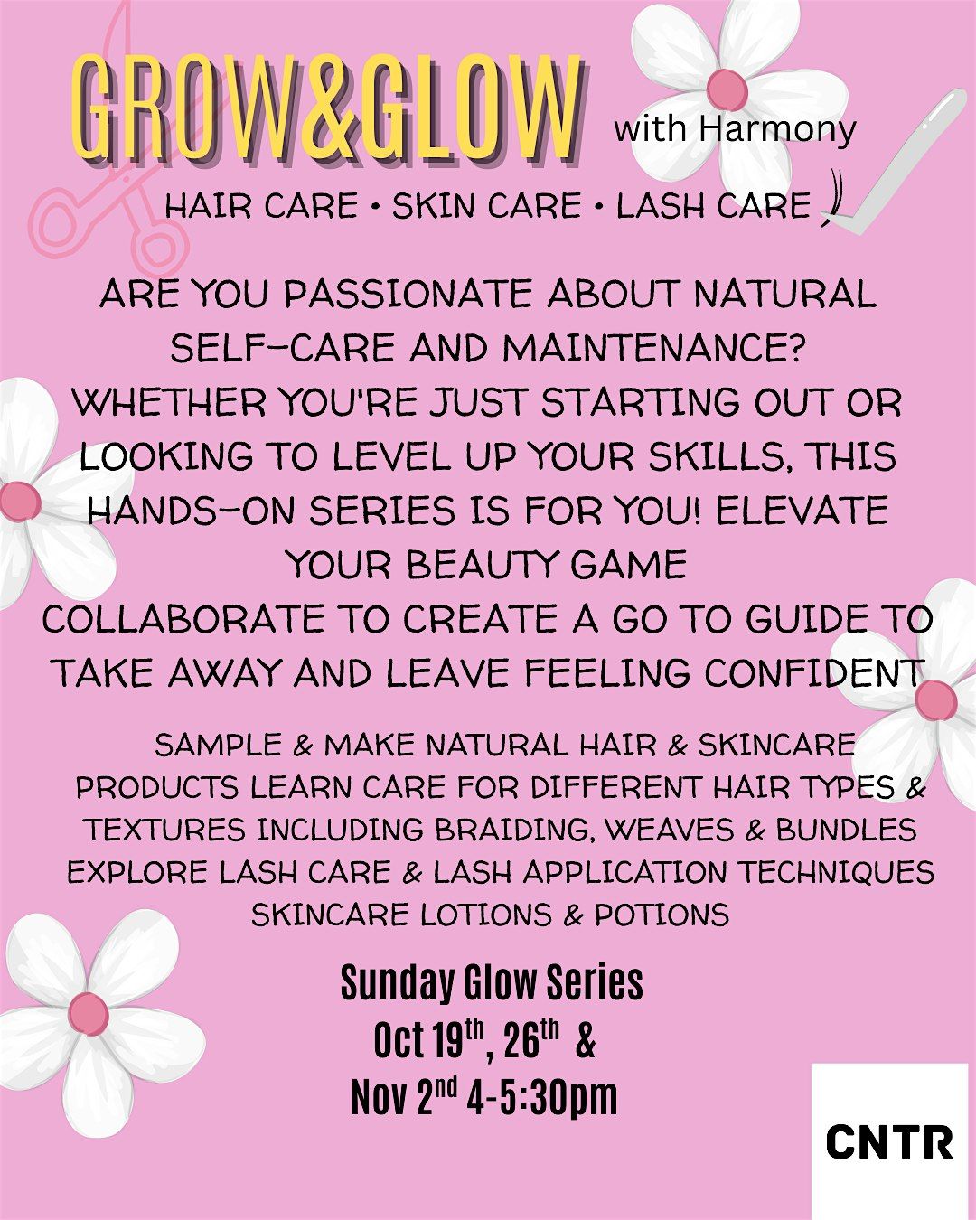 Grow and Glow Sunday Series, 19 October | Event in Middletown | AllEvents